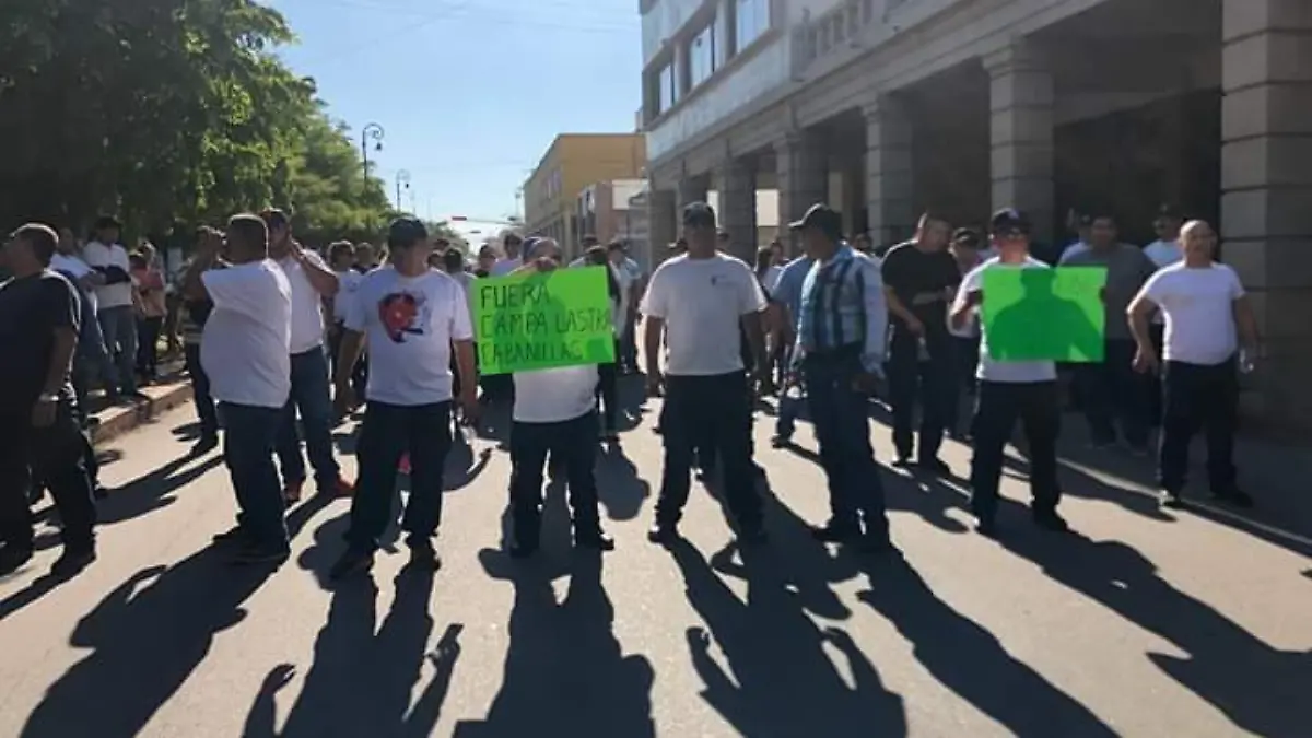 Manifestación municipales